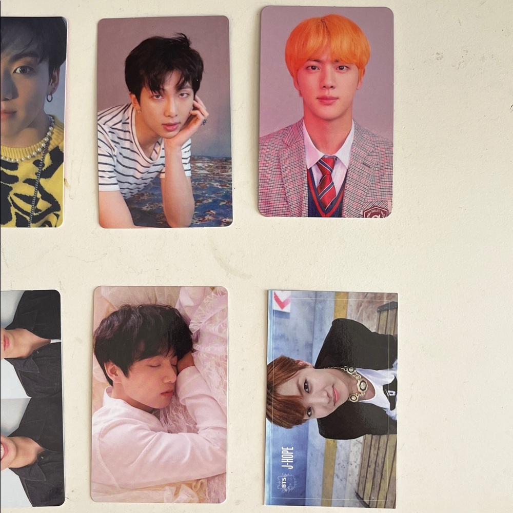 8 Assorted BTS Photocards: Map of the Soul, Dark and Wild, Love Yourself - Picture 3 of 6